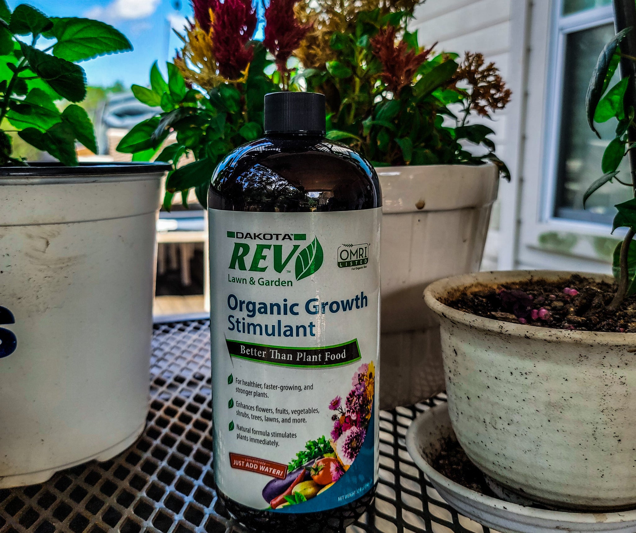 Organic REV – Organic Growth Booster (Available in 8oz, 16oz, 32oz bottles)